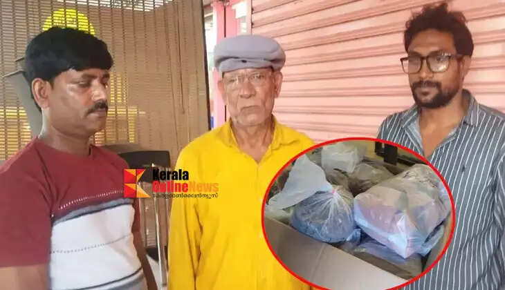 Journey from Bengaluru by tourist bus; 20 kg of cannabis seized from a secret compartment in a bag.