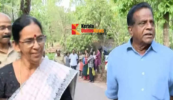 CPM workers booed UDF independent candidate TK Govindan and his wife in Kannur-Malapattam.