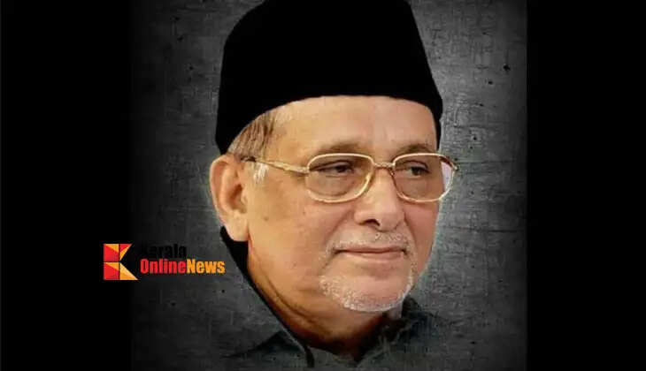 Panakkad: Police register case against youth for editing and circulating photo of Muhammadali Shihab Thangal in RSS uniform