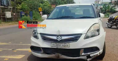 Car loses control in Mandur, three injured, including passengers