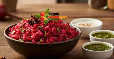 Beetroot rice