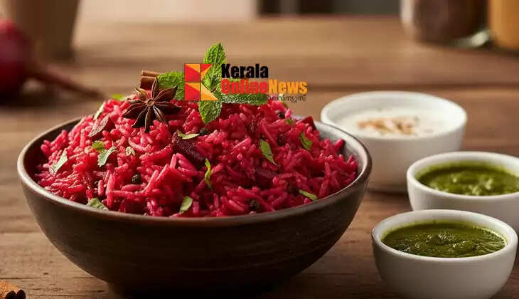 Beetroot rice