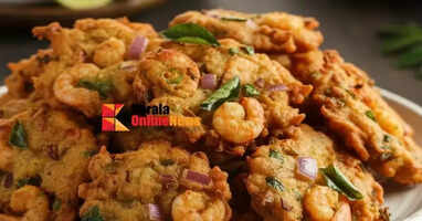 Once you eat it, you'll want to eat it again: Shrimp Vada!