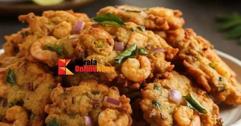 Once you eat it, you'll want to eat it again: Shrimp Vada!