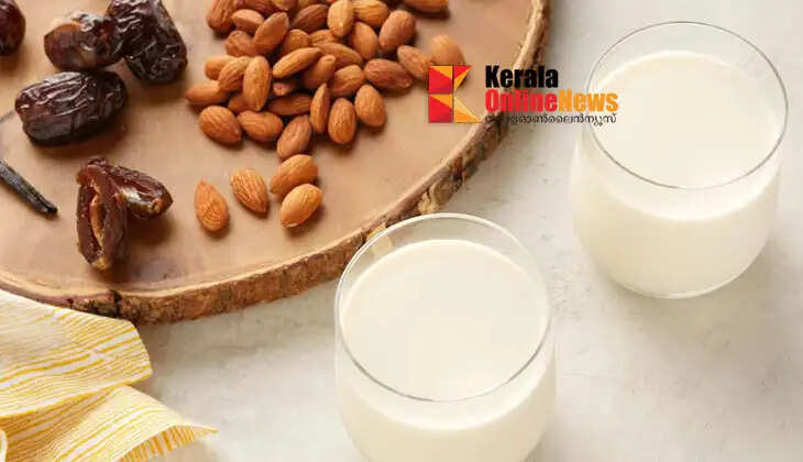 Almond milk to cool the mind and body