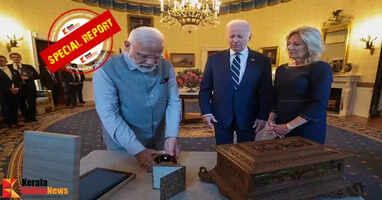 pm narendra modi gift for us president joe biden