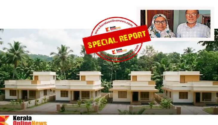 Four love houses dedicated to Kannur Iriveri village where they worked Teacher couple as role model