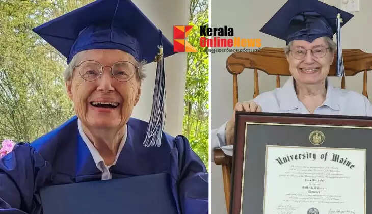 After waiting for over 60 years, 88-year-old woman finally graduates