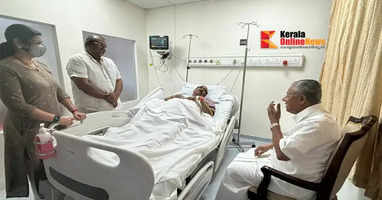 Chief Minister visited Vellappally Natesan at the hospital