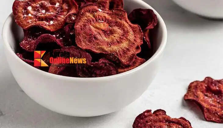 Beetroot chips