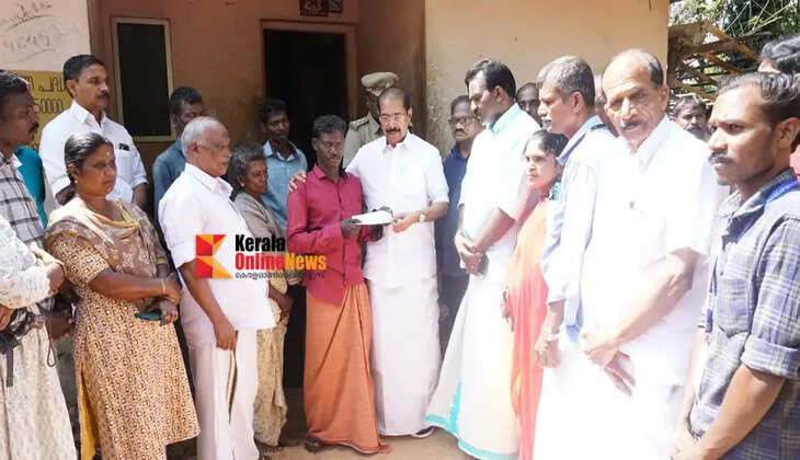 The first installment of compensation was handed over to the family of the tribal couple killed in the katana attack