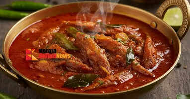The superstar of fish curry! The taste of Kozhuva Chili is something else