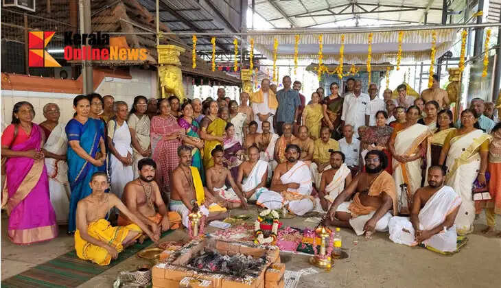 Navachandika Homam begins at Koovappadi Maha Ganapathi Temple