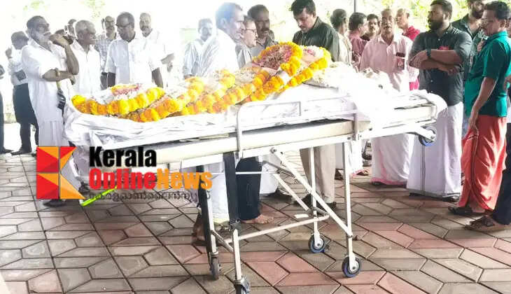The nation pays tribute to Vijayan Koodali, a prominent figure in the cultural scene.