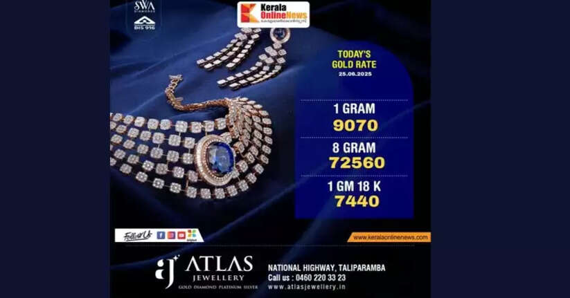 Gold prices fall in the state: Pawan 72560