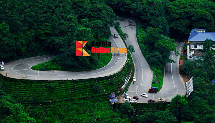 Heavy vehicles restricted at Thamarassery Pass