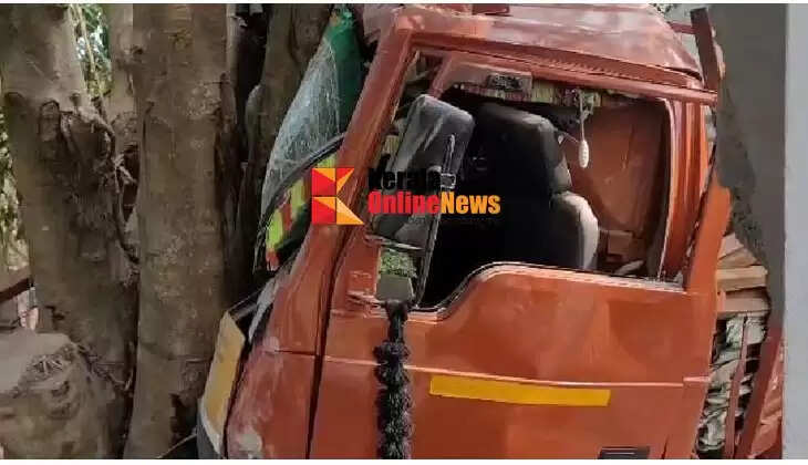 Driver dies after mini lorry hits tree in Ambalavayal