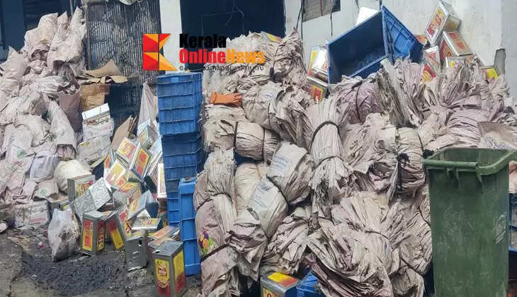 Garbage piles up behind Sabarimala Aravana plant; devotees in distress