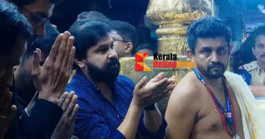 Actor Dileep visited Sabarimala