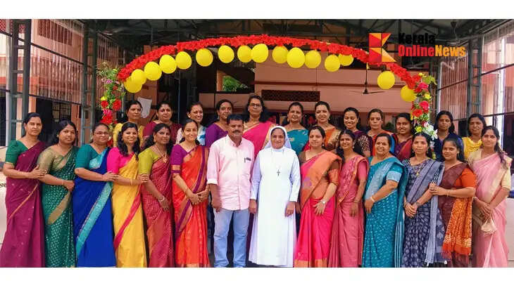 Teachers' footsteps conquer children's minds; An exciting entrance ceremony at St. Mary's Pre-Primary, Payyannur2