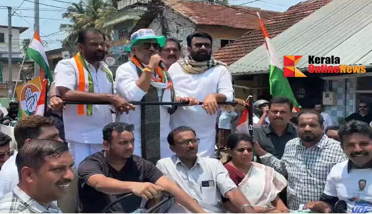 DK mega road show excites Kannur city