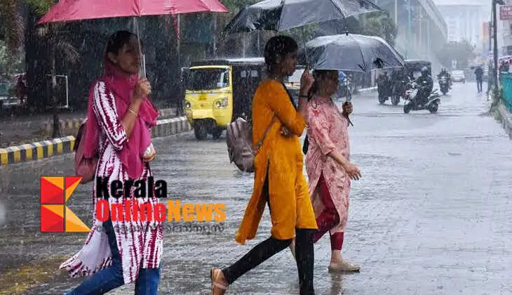 Heavy rain likely in the state; Yellow alert in four districts