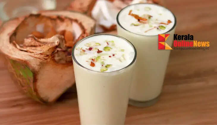 If you're tired of drinking regular lassi, how about coconut lassi today?