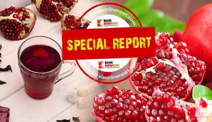 pomegranate peel tea