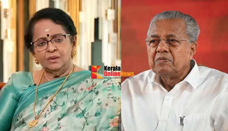 "We should be ready to point out mistakes as soon as they happen, why blame only when we lose?"; Mallika Sukumaran on criticisms against Pinarayi Vijayan from within the party