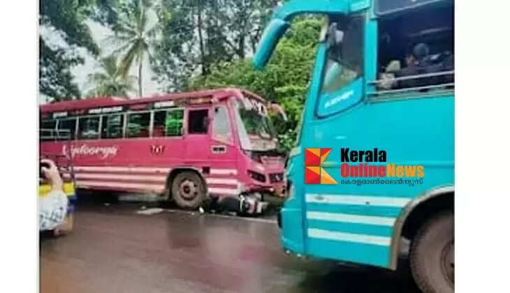 Scooter passenger injured after being hit by bus in Podikundu