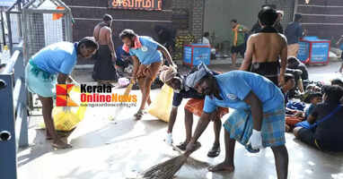 Around a thousand people work day and night; Purity Force fully equipped to clean Sabarimala