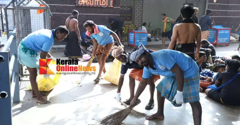 Around a thousand people work day and night; Purity Force fully equipped to clean Sabarimala