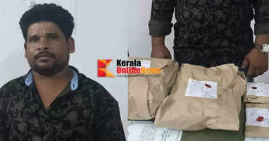 Cannabis hunt in Kannur city: Odisha native arrested