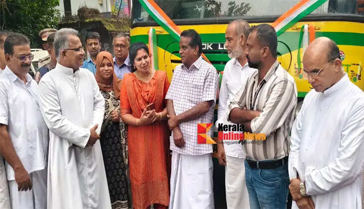 KSRTC special service to Mahe launched; flagged off by MLA T.K. Govindan