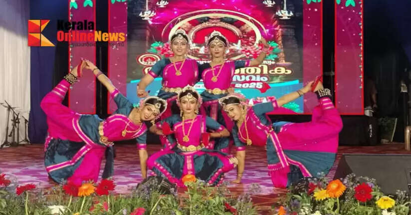 Music and dance fill the stage; Devotional Kadampuzha Thrikartika Mahotsavam