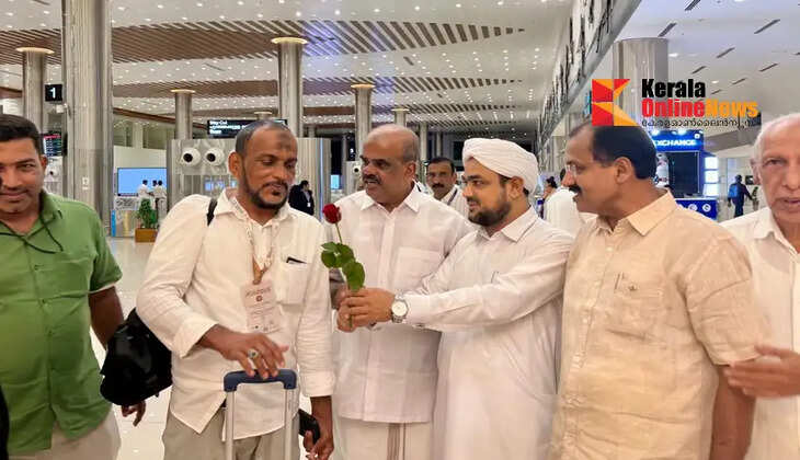 The return journey of the Hajj pilgrims who left via Kannur embarkation has been completed