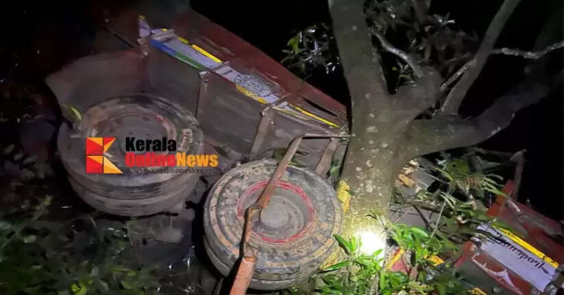 Driver dies after lorry falls into Kokka at Pal Churat