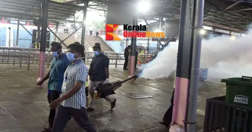 Effective intervention of the Health Department to ensure food hygiene and prevention of infectious diseases at Sabarimala