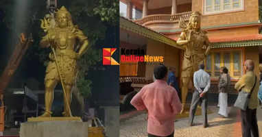 India's largest bronze sculpture of Shiva is ready at Taliparamba