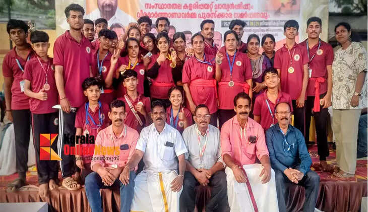 Kannur performs brilliantly in the State Kalaripayattu Championship competition