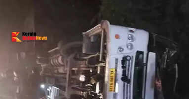 School excursion group bus overturns in Kottayam; 28 injured