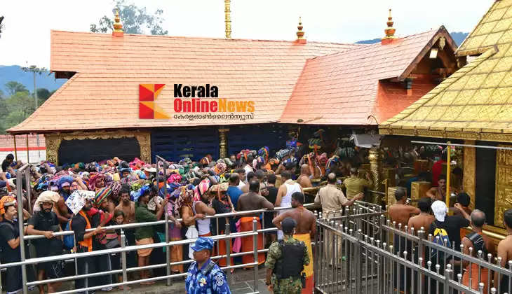 The number of pilgrims who visited Sabarimala crossed 10 lakh