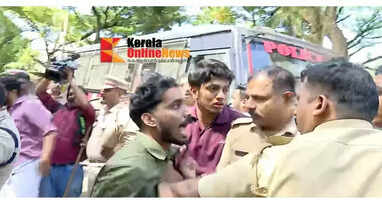 Clashes erupt in Kannur University union elections; SFI workers and police injured