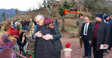 Mysterious death in Kashmir Rajouri; Chief Minister Omar Abdullah visited Badal village