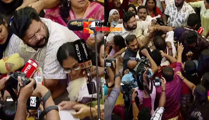 Brawl in Thiruvananthapuram Corporation; Police register case against BJP councilors