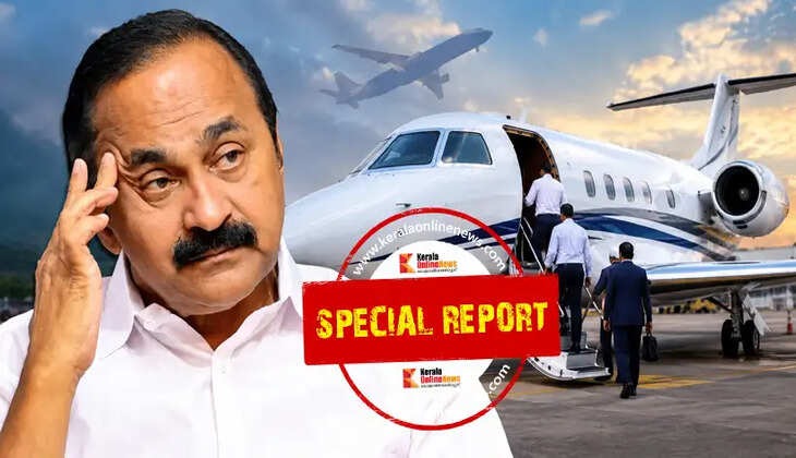 VD Satheesan Flight