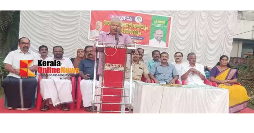 Even a tree that bears gold should be cut down if it leans against the house: MV Jayarajan warns CPM rebel candidate in Payyannur