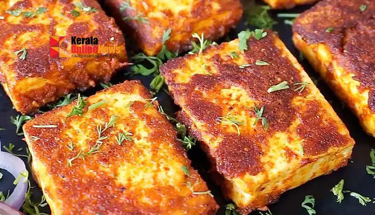 Vegetarian favorite; Pan Fried Paneer