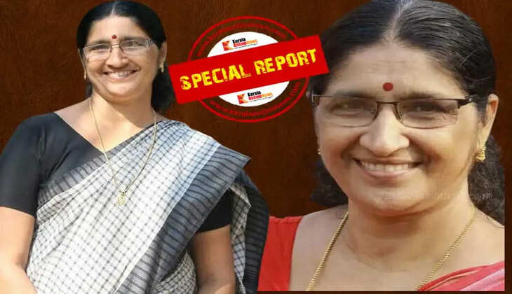 PK Shyamala is not just the wife of the party secretary mv govindan mash