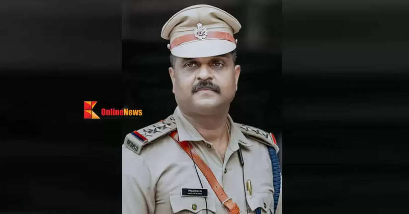 Nadakkavu Police Inspector N. Prajeesh receives DGP's Badge of Honor for excellence in crime investigation